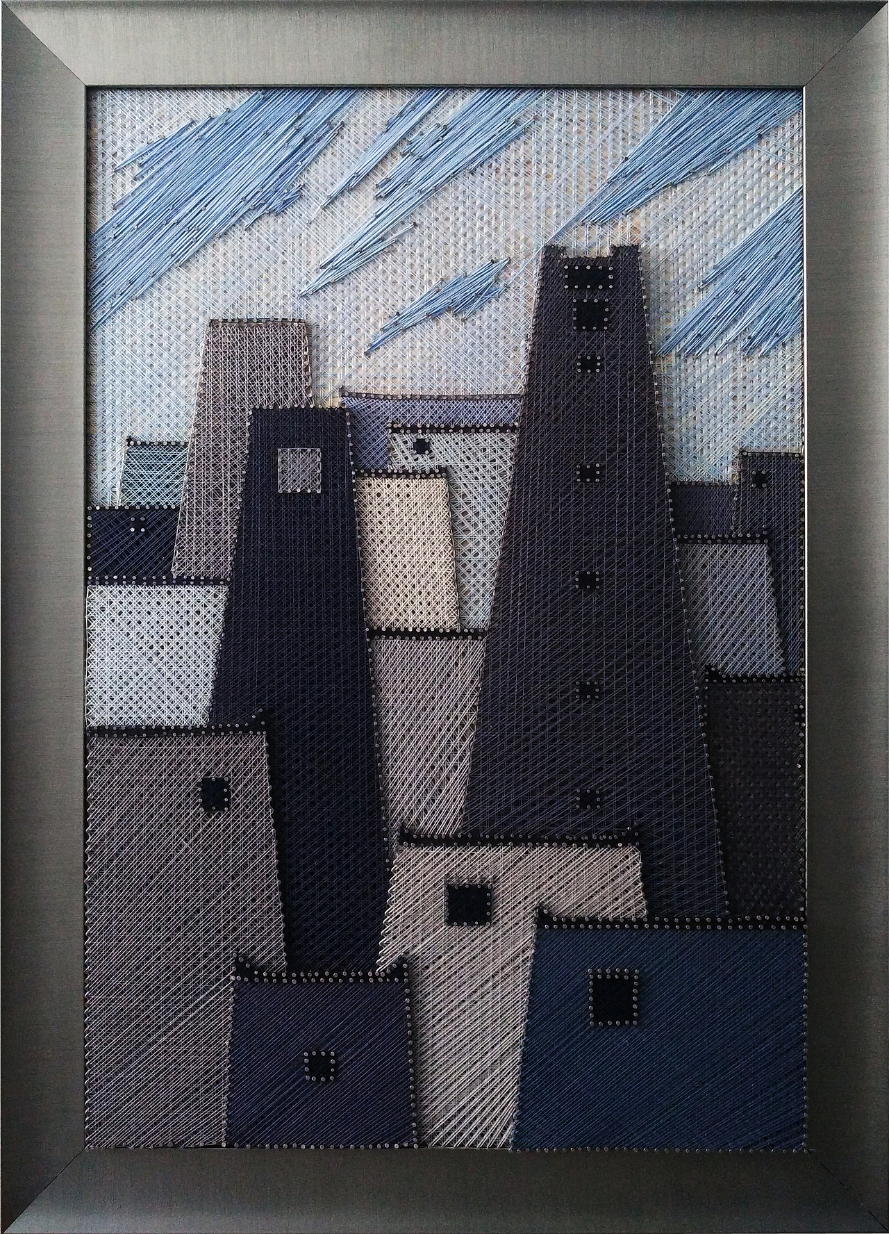 纤维艺术--羌古寨