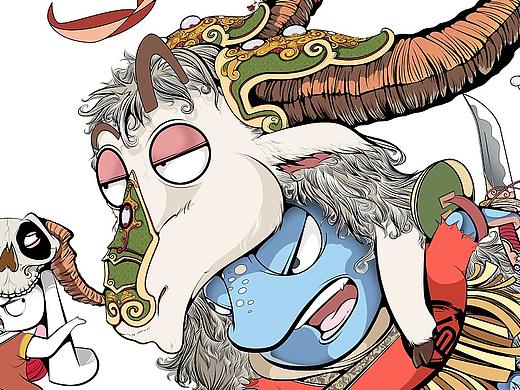 白羊座(12星系列)——野孩子绘画