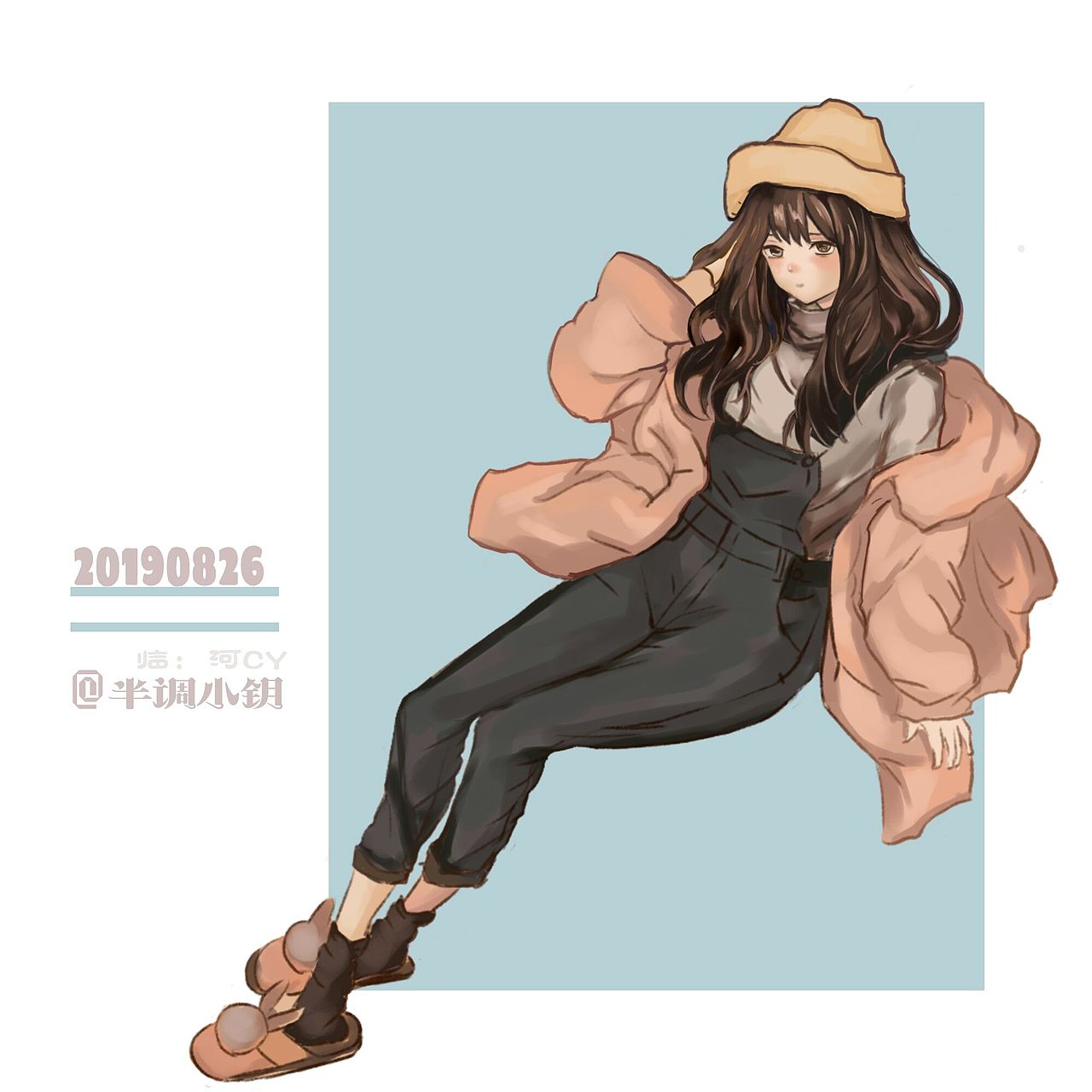 插画人物（图ZMTc0MjU2NjQ4） - 商业插画 - 站酷设计师半调小钥原创素材 - 站酷ZCOOL