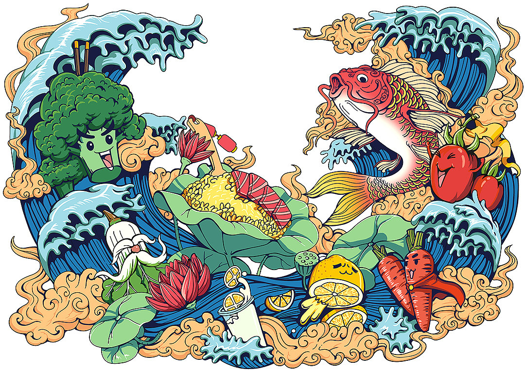 2020插画合集（年终总结）（图ZMjM1Nzk3NjUy） - 商业插画 - 站酷设计师Izzy梵林原创素材 - 站酷ZCOOL