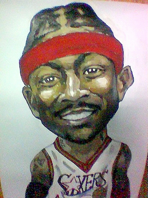 高中时候的手绘 篮球 太空堡垒