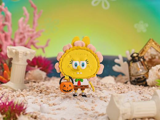 泡泡玛特×海绵宝宝Labubu系列 盲盒摄影