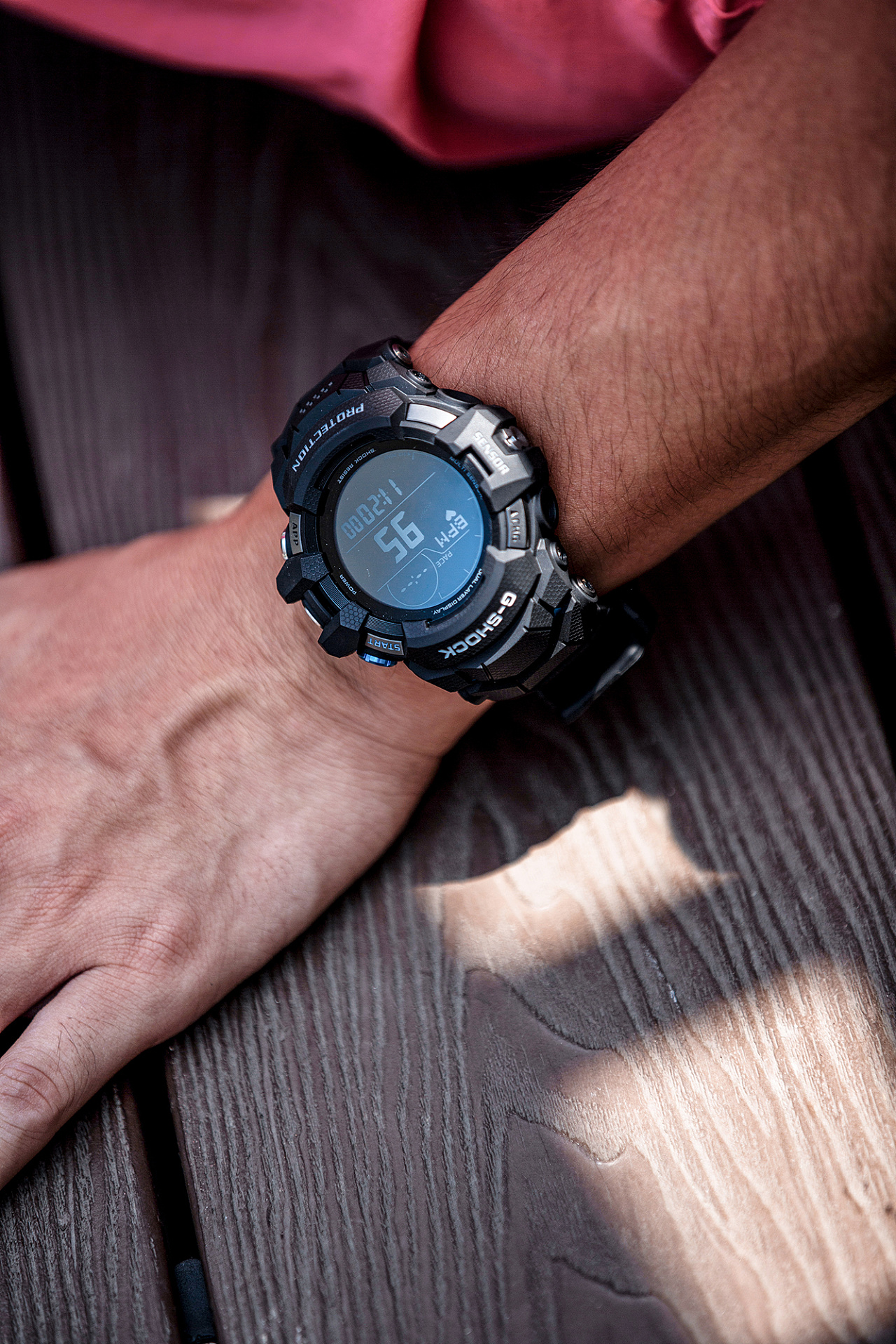 运动风手表拍摄‖卡西欧gsw–h1000–1