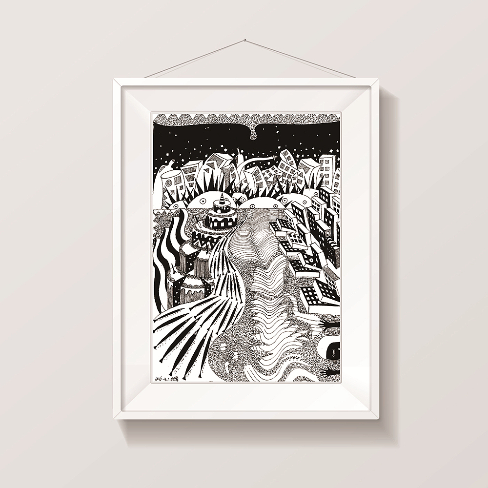 诗集插画（图ZNTg4MDM1MDg=） - 商业插画 - 站酷设计师M松茸原创素材 - 站酷ZCOOL