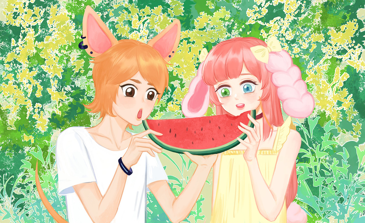 春日记事（图ZMjAxODIxODYw） - 商业插画 - 站酷设计师WillieWwwonka原创素材 - 站酷ZCOOL
