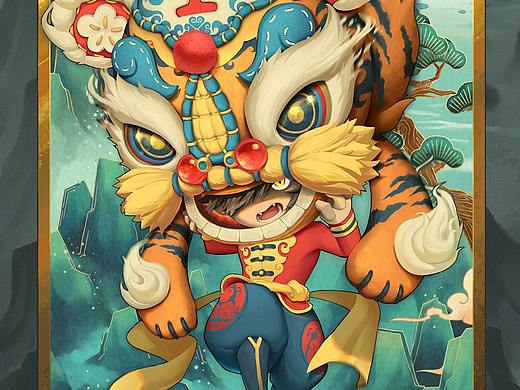 【虎年贺图】舞虎~起飞！