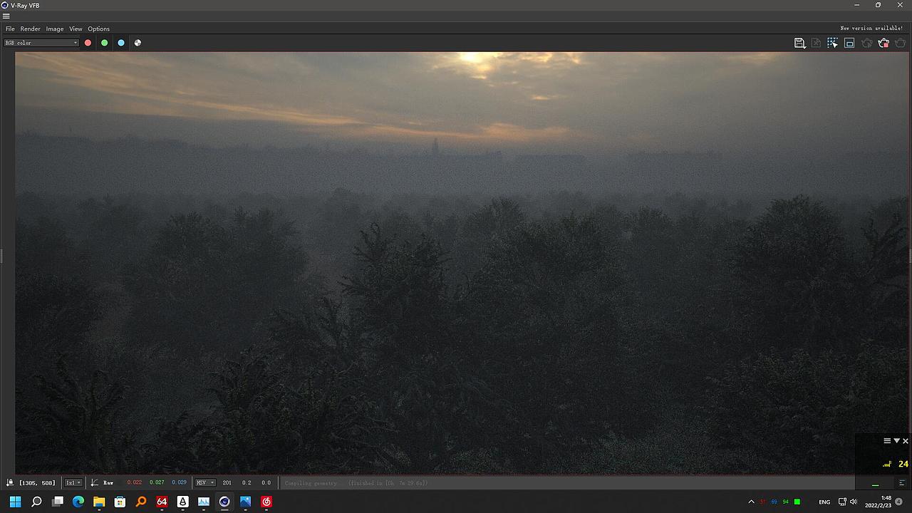 学了两天vray做的森林渲染（图ZMjg5OTU2ODgw） - 其他影视 - 站酷设计师kspstar原创素材 - 站酷ZCOOL