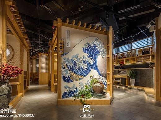 室内手绘餐饮空间实景照片写生云南昆明手绘培训