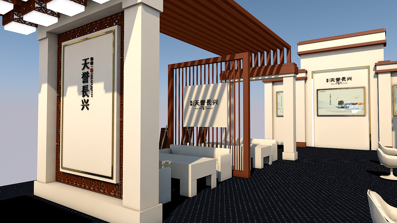 3D展厅设计（图ZMTI5Mzk3NDc2） - 其他三维 - 站酷设计师千花之树原创素材 - 站酷ZCOOL