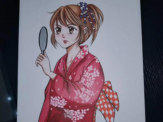 姬（个人主页-ZMjYwOTEzNDA=） - 单幅漫画 - 站酷设计师jeanniea原创素材 - 站酷ZCOOL