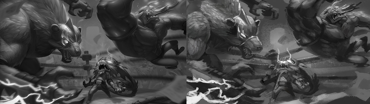 每日一小时临摹练习