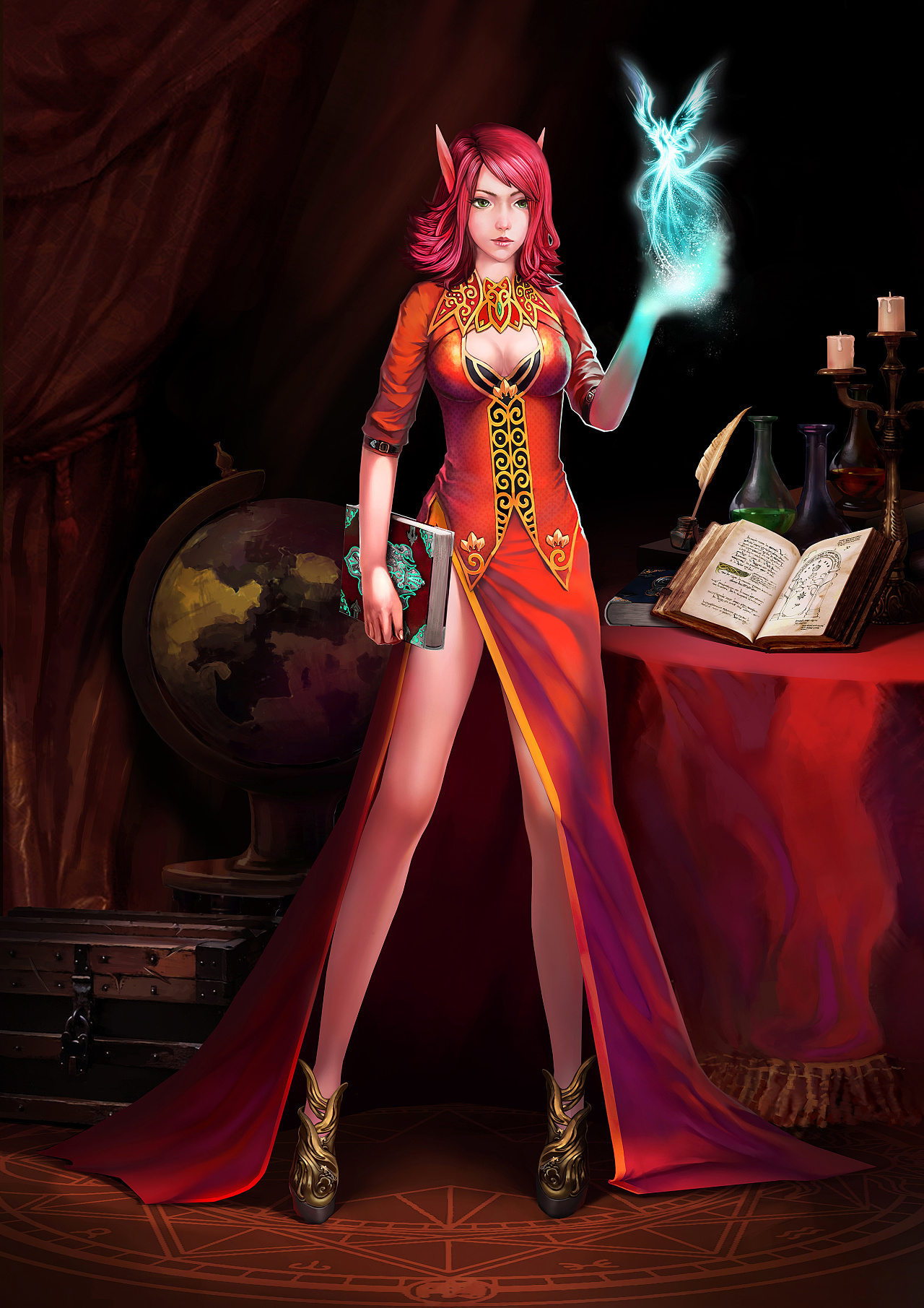 角色设定|插画|游戏原画|杨墨ymo - 原创作品 - 站酷 (zcool)