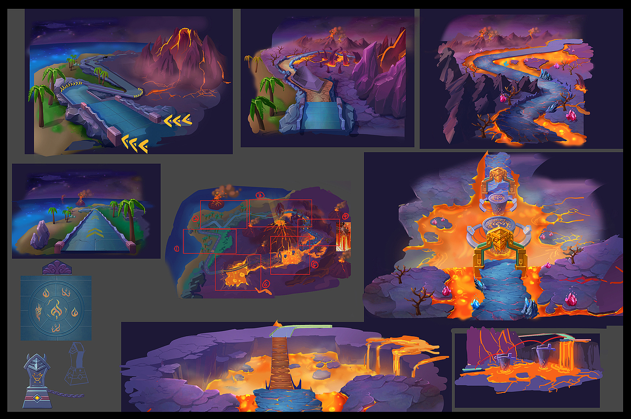 两年前的一些赛道概念设计（图ZMTIzNjM1MDgw） - 游戏原画 - 站酷设计师WAKKK原创素材 - 站酷ZCOOL