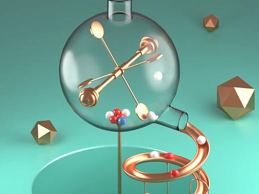 C4D-幸运玻璃球（个人主页-ZNTY1NzE4MDA=） - 场景 - 站酷设计师上班喝可乐原创素材 - 站酷ZCOOL