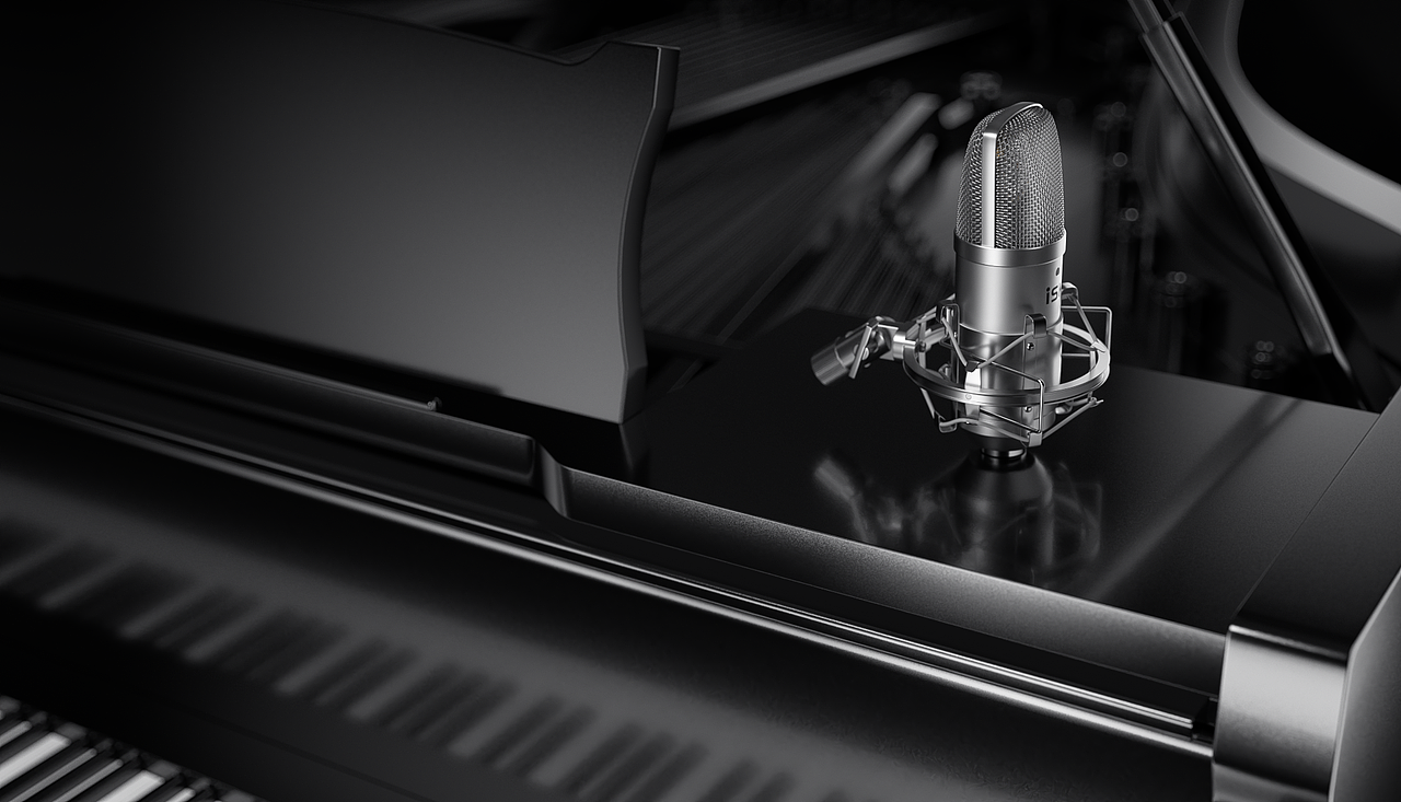 iSK麦克风产品建模渲染（图ZMjA1MjY1MTMy） - 产品 - 站酷设计师沉世不沉原创素材 - 站酷ZCOOL