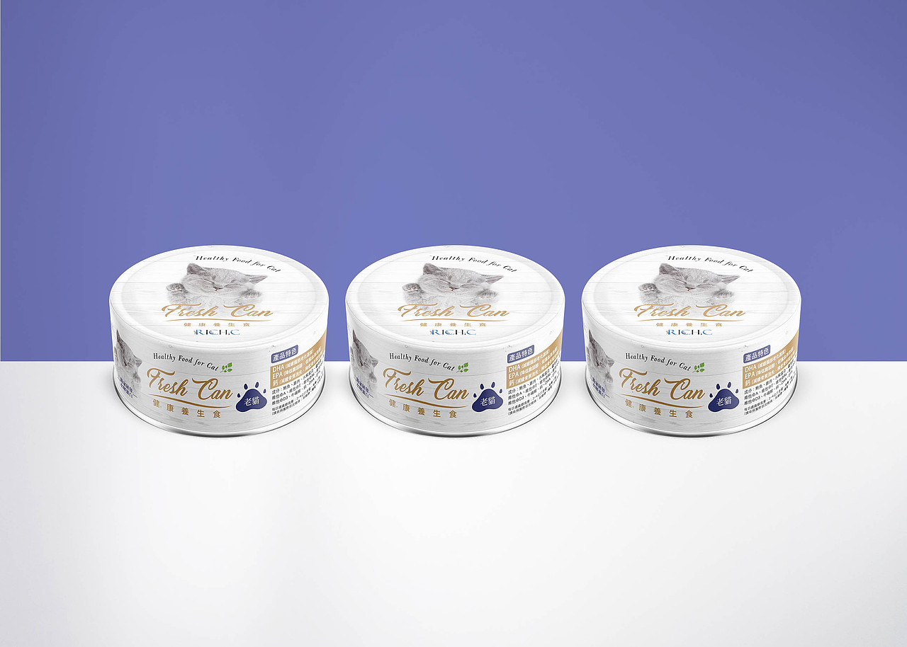 宠物猫罐头包装设计