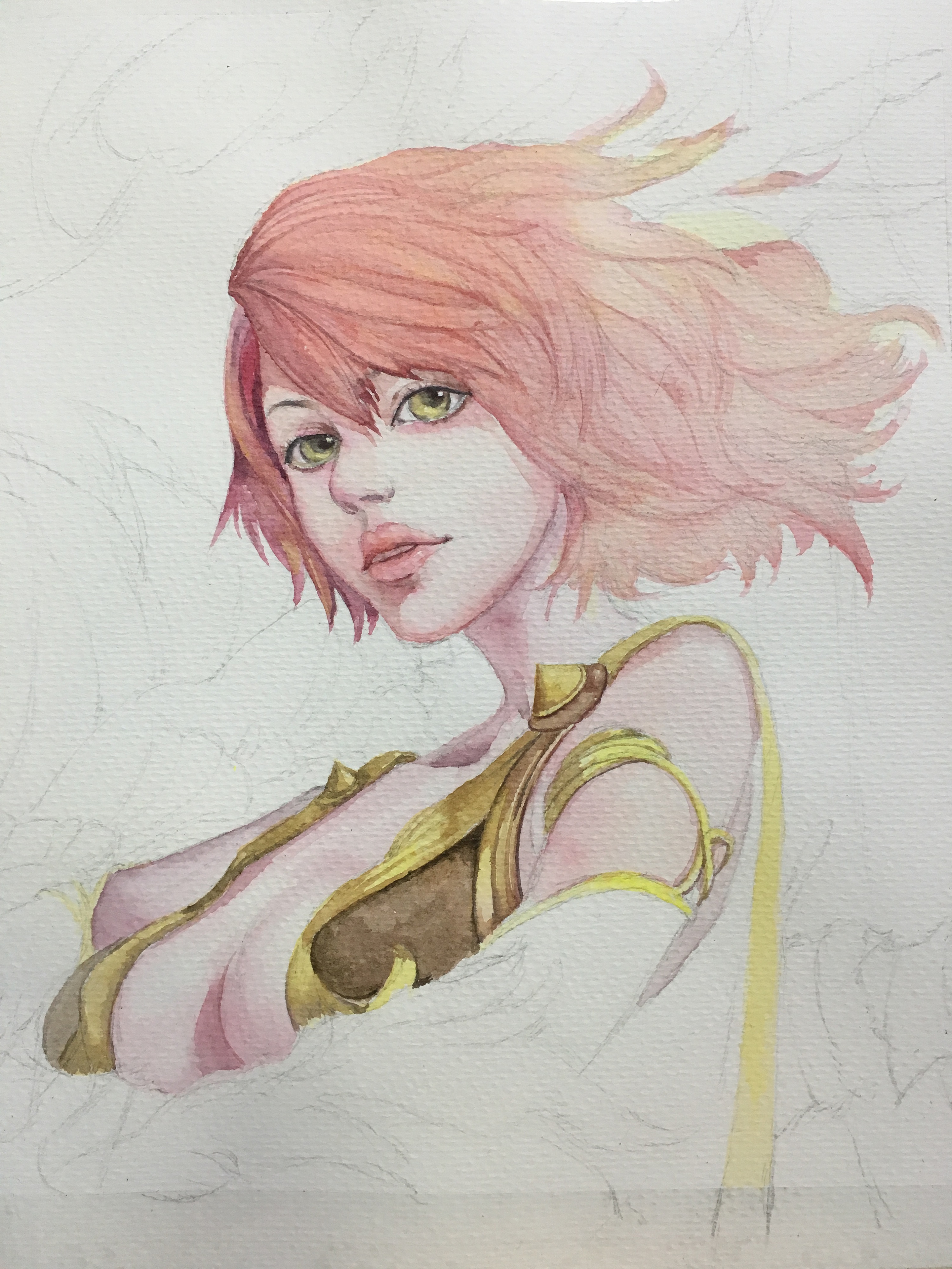 水彩人物|插画|游戏原画|意绘美术 - 原创作品 - 站酷 (zcool)