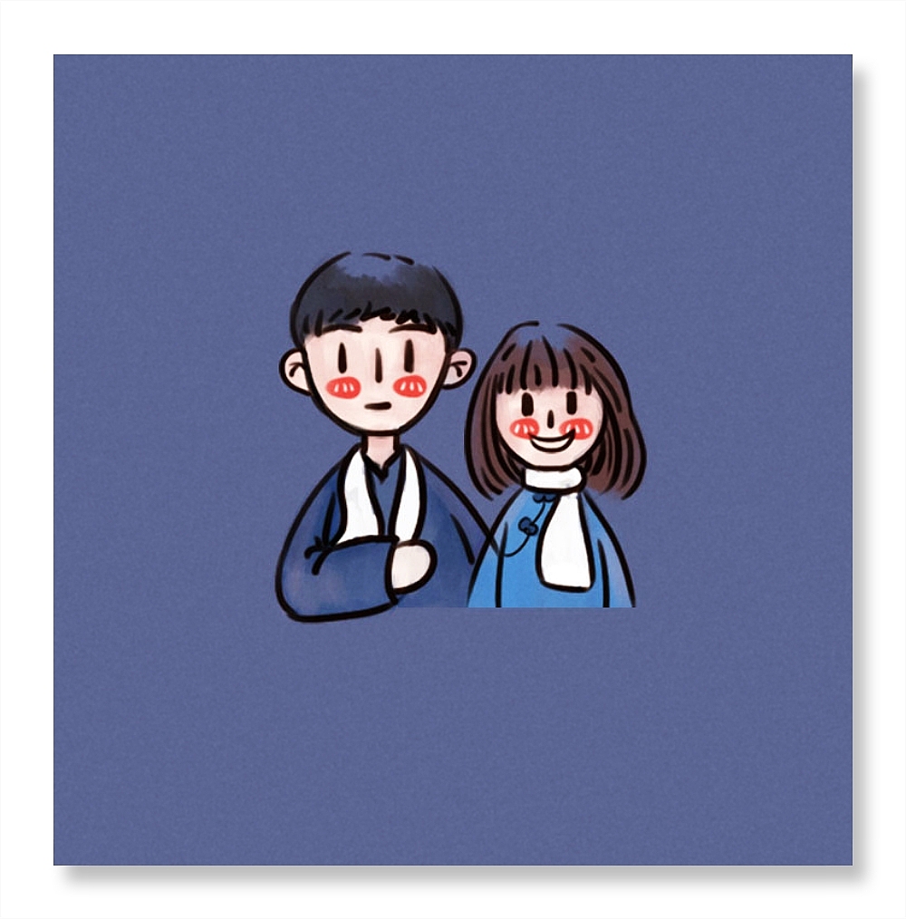 《最好的我们》--可爱小插画