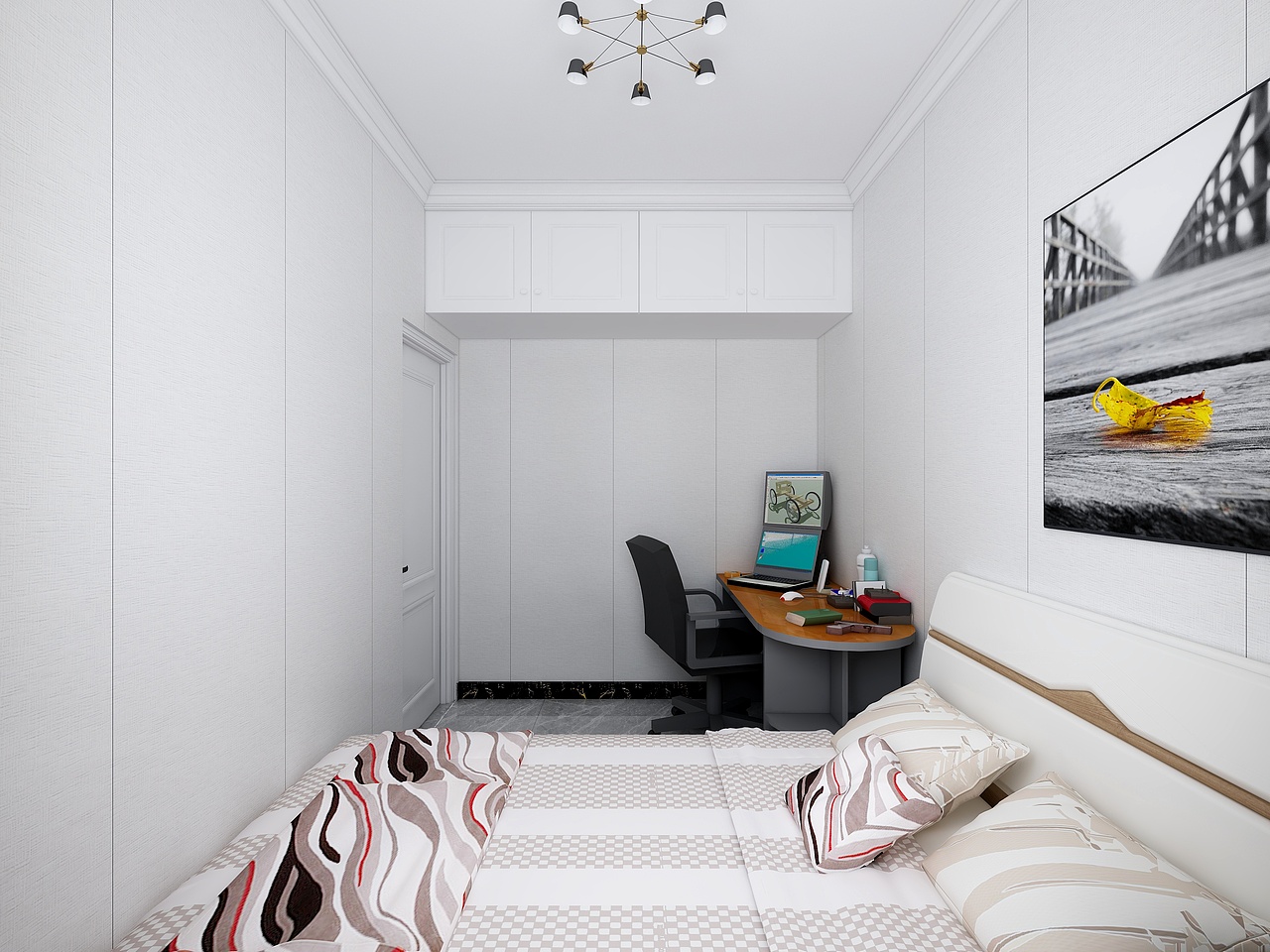 现代简约风格|物探局小区套内45㎡小两居