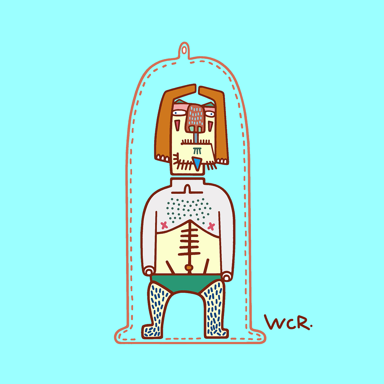 FaceDoodle│怪相涂鸦（图ZNjQ1ODAxODQ=） - 艺术插画 - 站酷设计师王晨睿原创素材 - 站酷ZCOOL