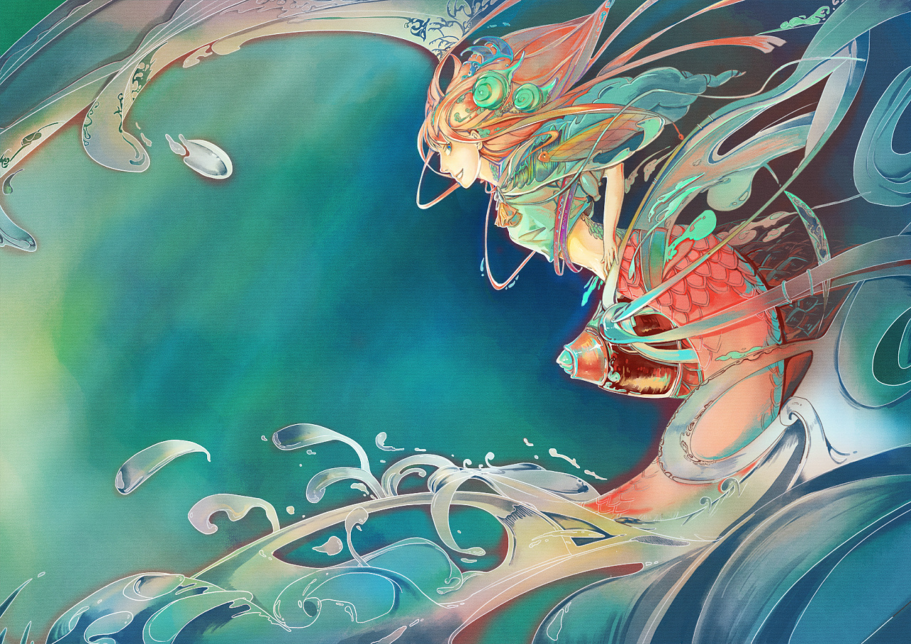 海神|插画|商业插画|thelnkings - 原创作品 - 站酷 (zcool)