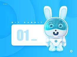 比特兔吉祥物形象