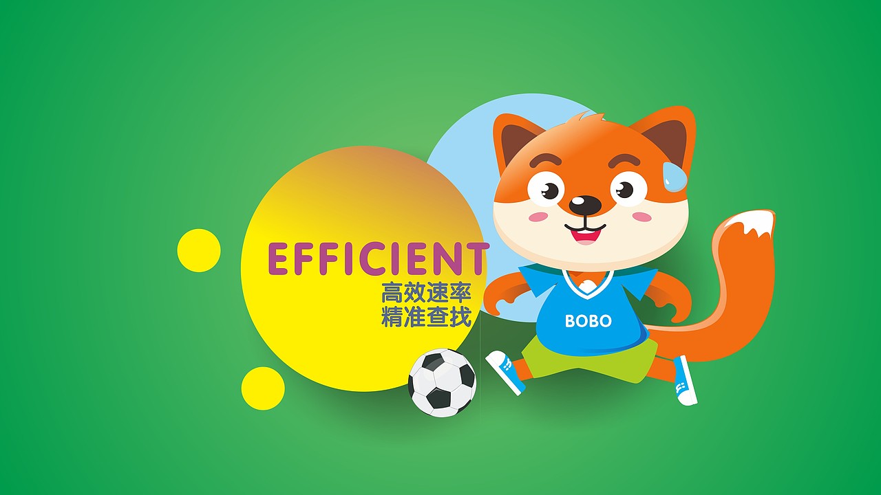 狐狸波波吉祥物设计