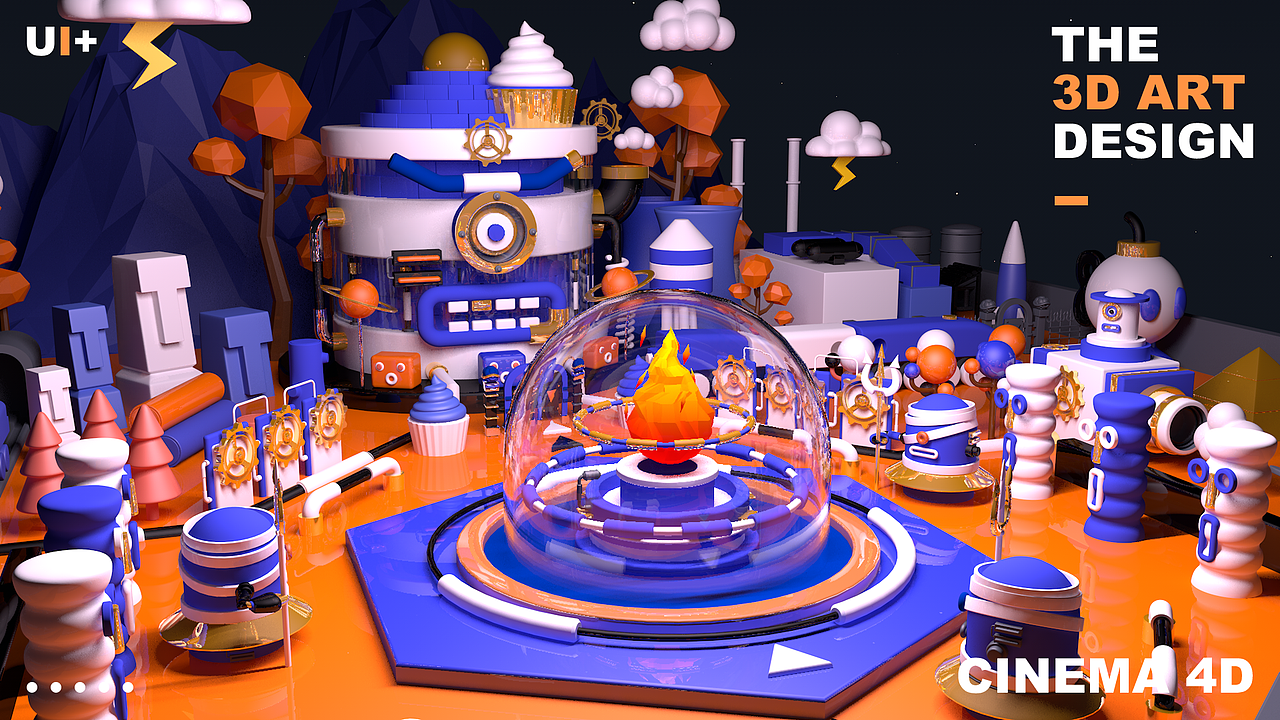 C4D近期作品（图ZMTg4NzE4MTMy） - 其他三维 - 站酷设计师崔志和李杰原创素材 - 站酷ZCOOL