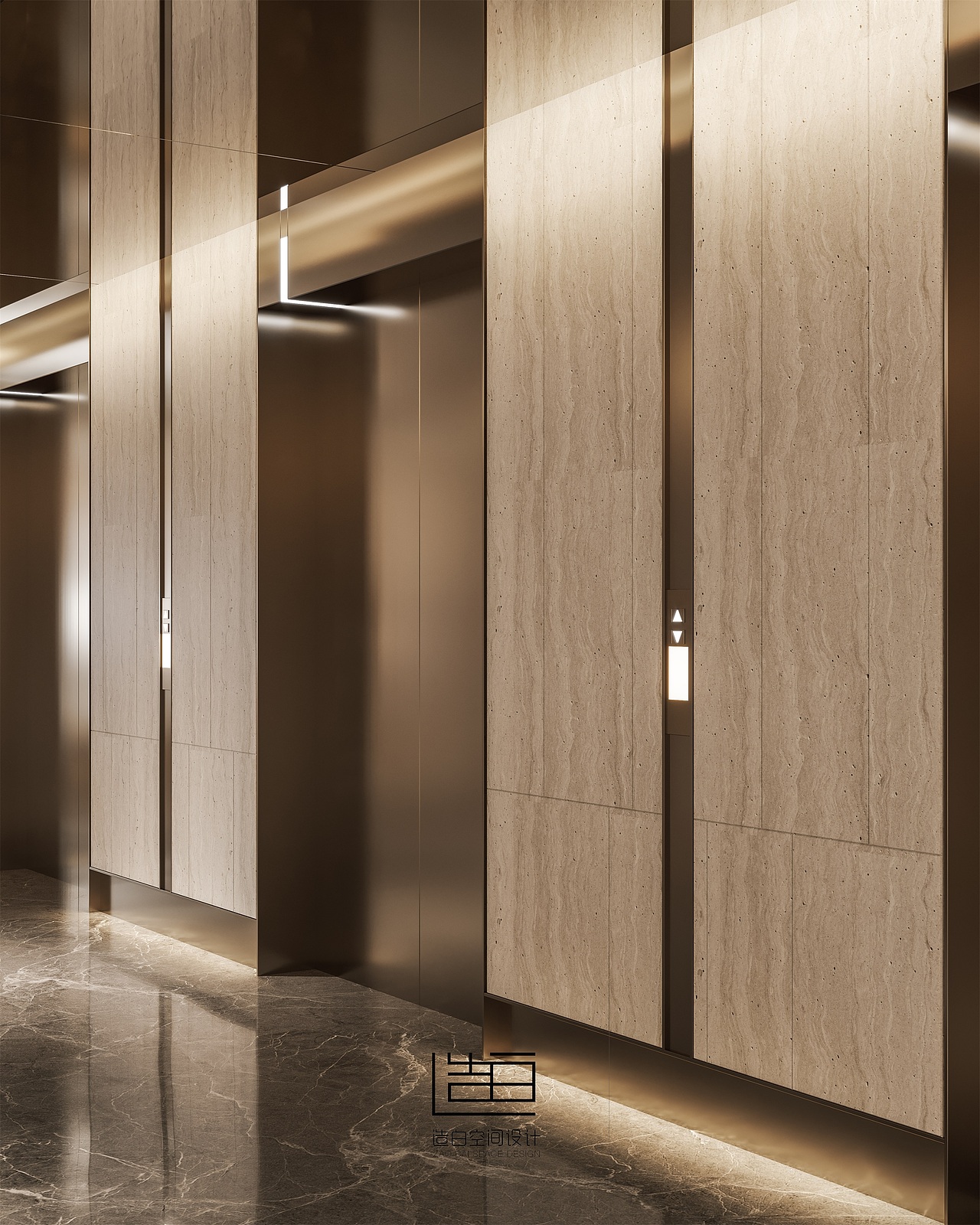 金该表现 | 招商办公设计表现