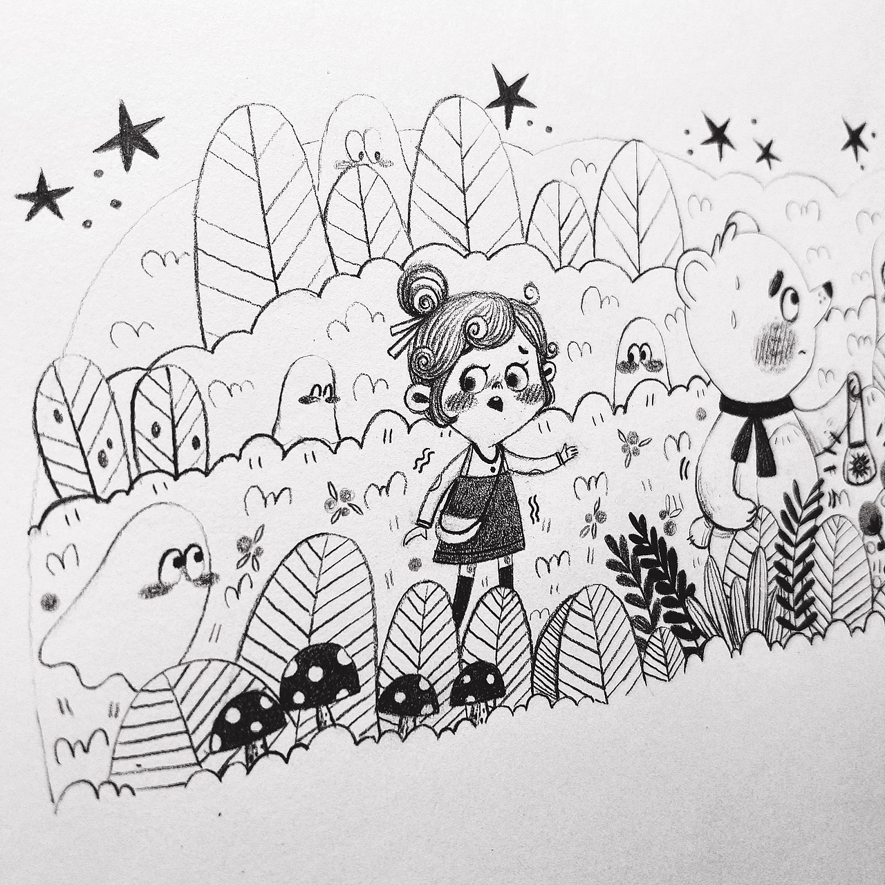 周末时光 好好画画