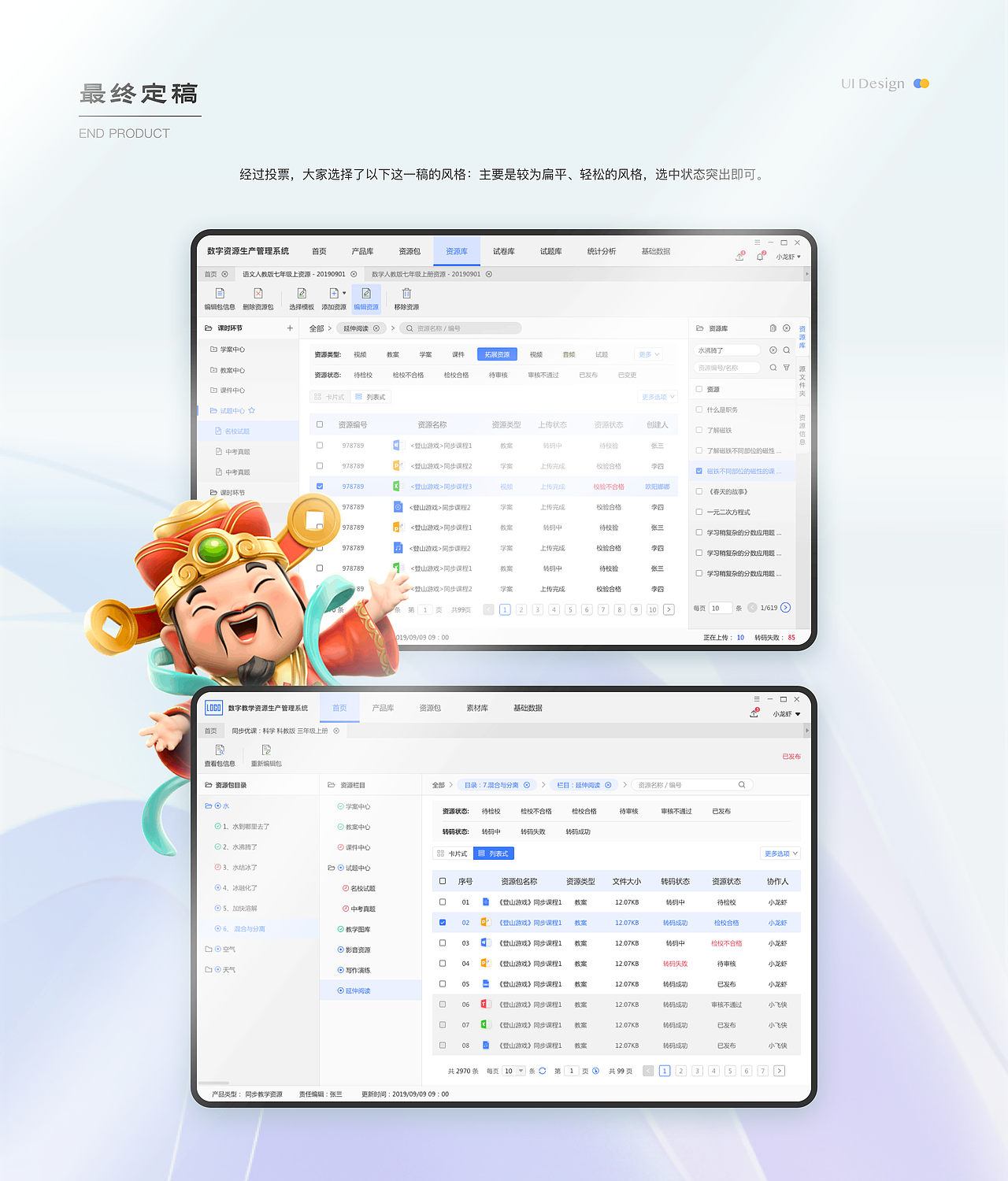 PC端/B端-数字资源生产管理系统V1.0项目总结及复盘