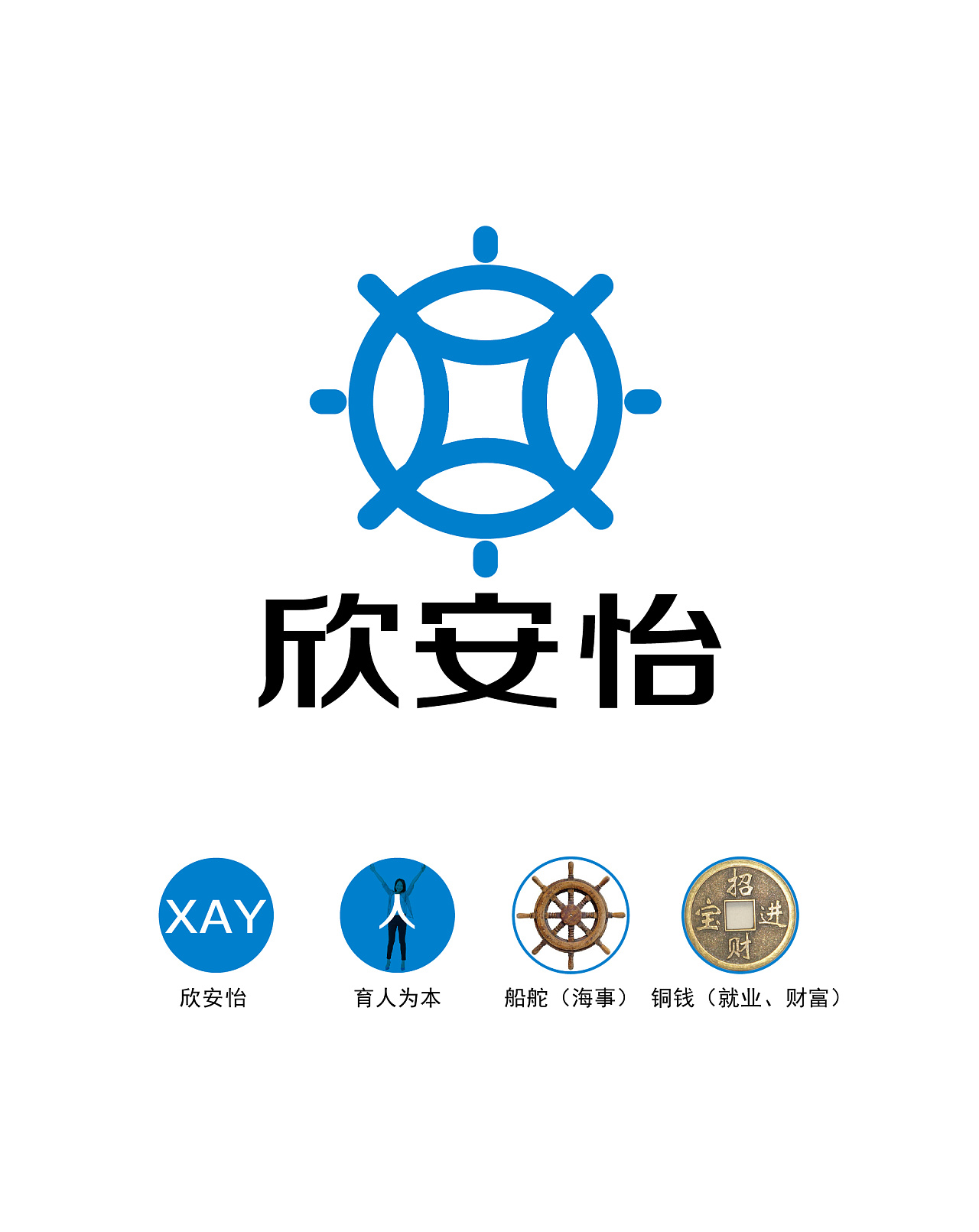 欣安怡logo