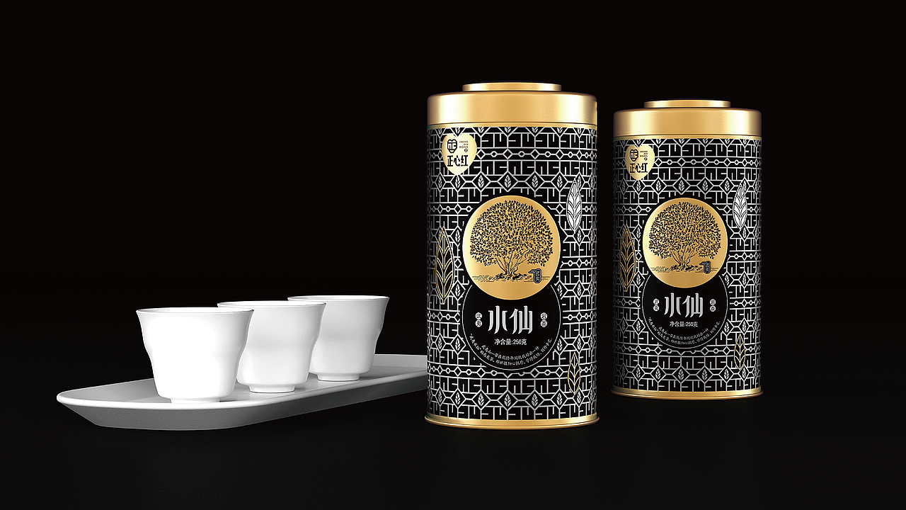 正心红茶包装设计