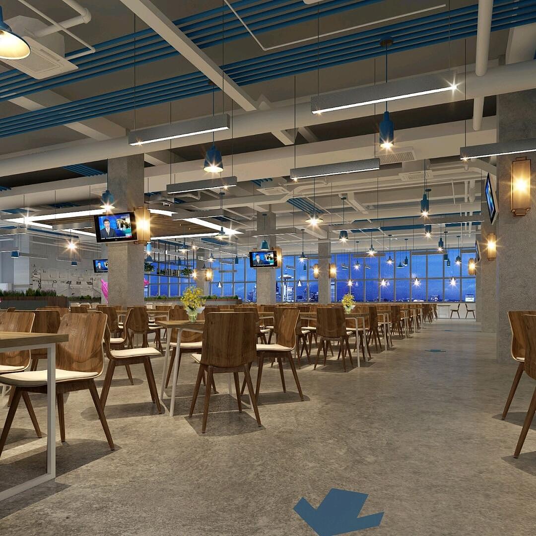 食堂|青春的记录者（图ZMjUxNDIyMzUy） - 商业空间设计 - 站酷设计师诺一设计爱好者原创素材 - 站酷ZCOOL