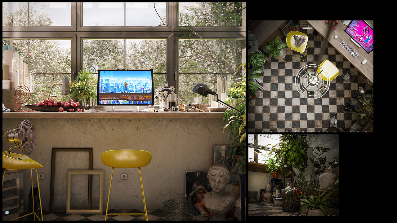 ~2021.8个人渲染合集（图ZMjY3ODcxODYw） - 场景 - 站酷设计师33ru原创素材 - 站酷ZCOOL