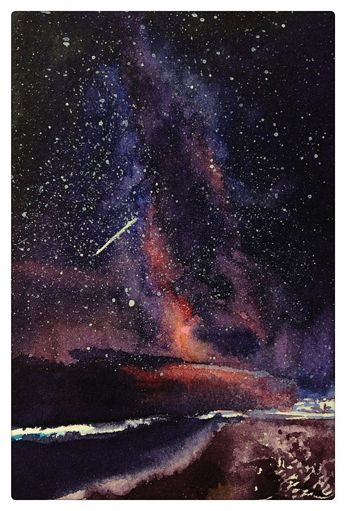 水彩插画（图ZMjIxOTk5NjQ=） - 创作习作 - 站酷设计师Arwwen原创素材 - 站酷ZCOOL