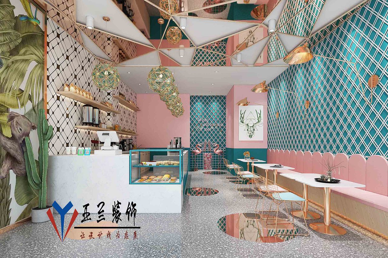 合肥蛋糕店装修，合肥蛋糕店设计，如何装修蛋糕店呢？（图ZMjE4MDM0Mzg0） - 家装设计 - 站酷设计师yalan18919681254原创素材 - 站酷ZCOOL