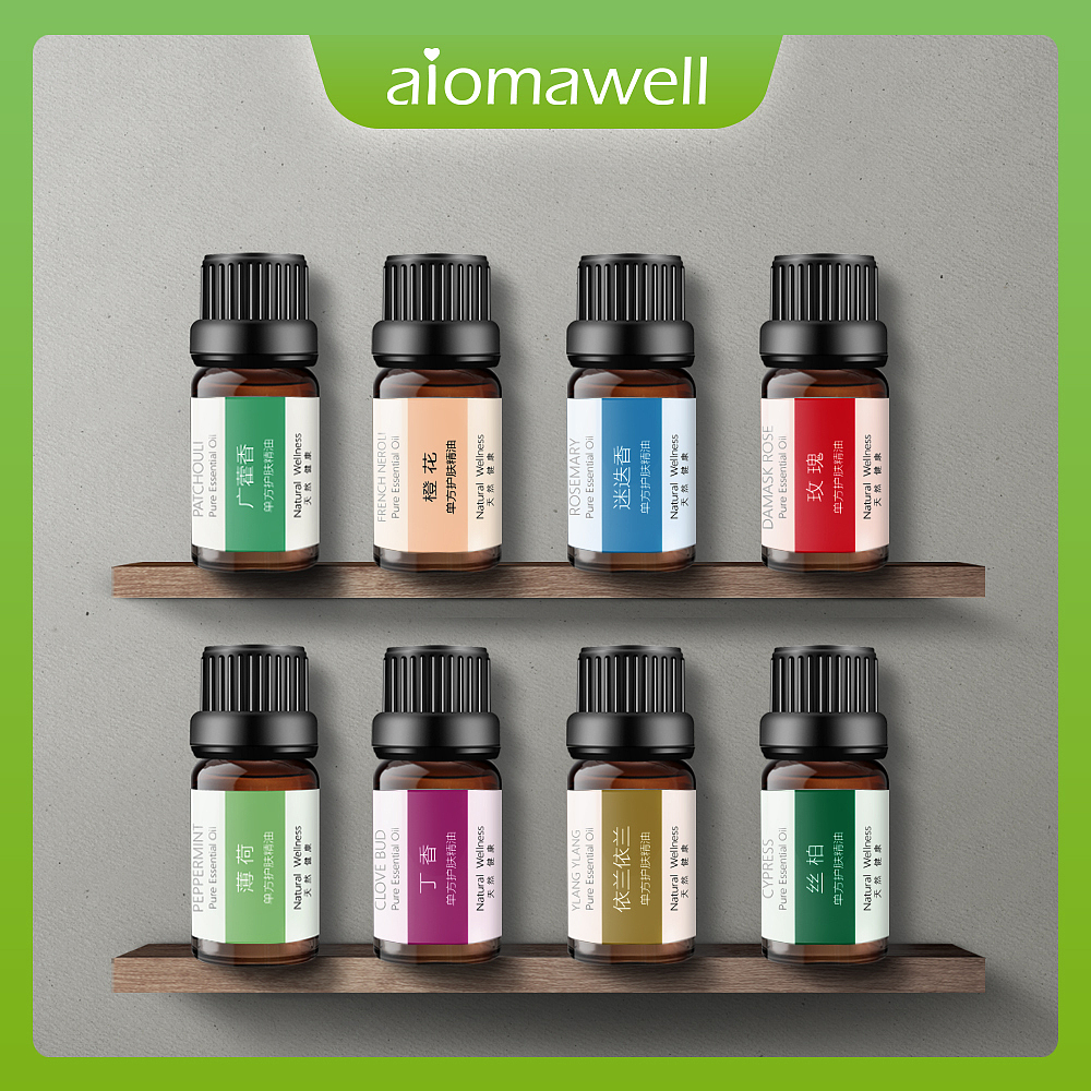 电商详情页之薰衣草精油广告海报主图详情页全案设计