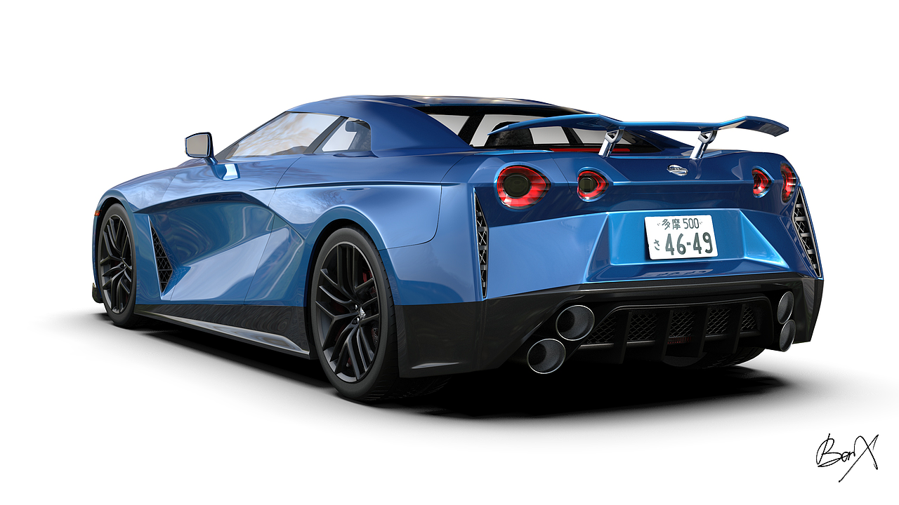 NISSAN GT-R N-spec（图ZMjg3MjY5MTU2） - 交通工具 - 站酷设计师星際牛仔本傑明原创素材 - 站酷ZCOOL