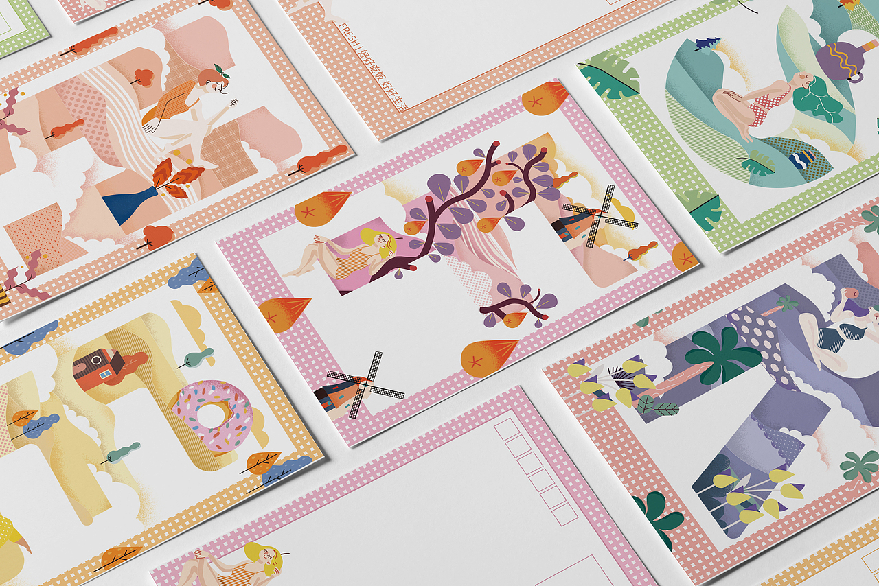 FRESH万果生鲜 | 轻食品牌推广设计（图ZMjQ1MTA2Mjky） - 品牌 - 站酷设计师月见3原创素材 - 站酷ZCOOL