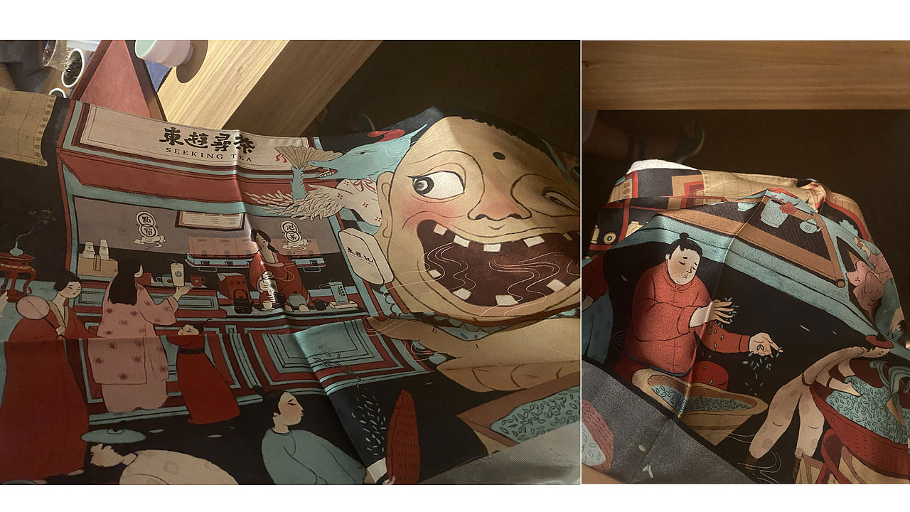 东游记-寻物寻味寻生活-Brand illustration(图ZMjY0MTc2MzYw) - 商业插画 - 站酷设计师梅野野原创素材 - 站酷ZCOOL