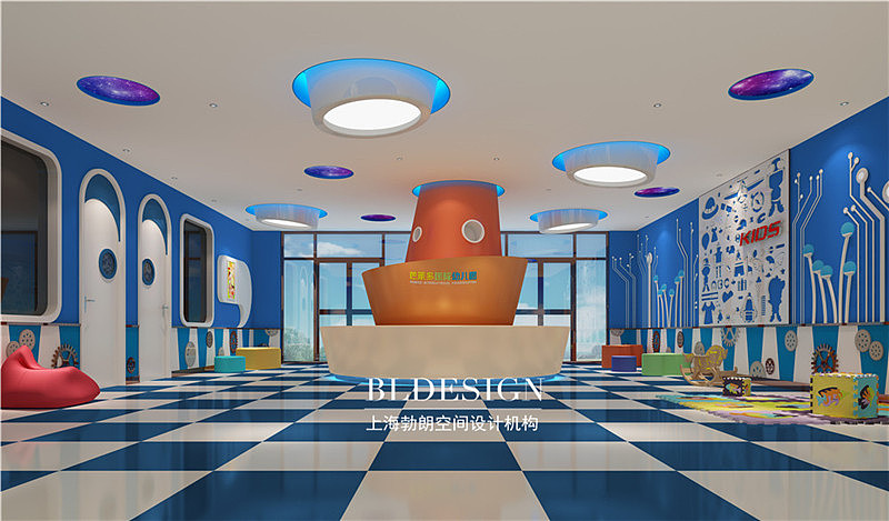 郑州国际幼儿园设计-郑州巴莱多国际幼儿园装修设计（图ZOTIwNjE0NDg=） - 家装设计 - 站酷设计师郑州幼儿园设计原创素材 - 站酷ZCOOL