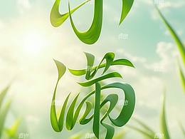SD小满节气海报