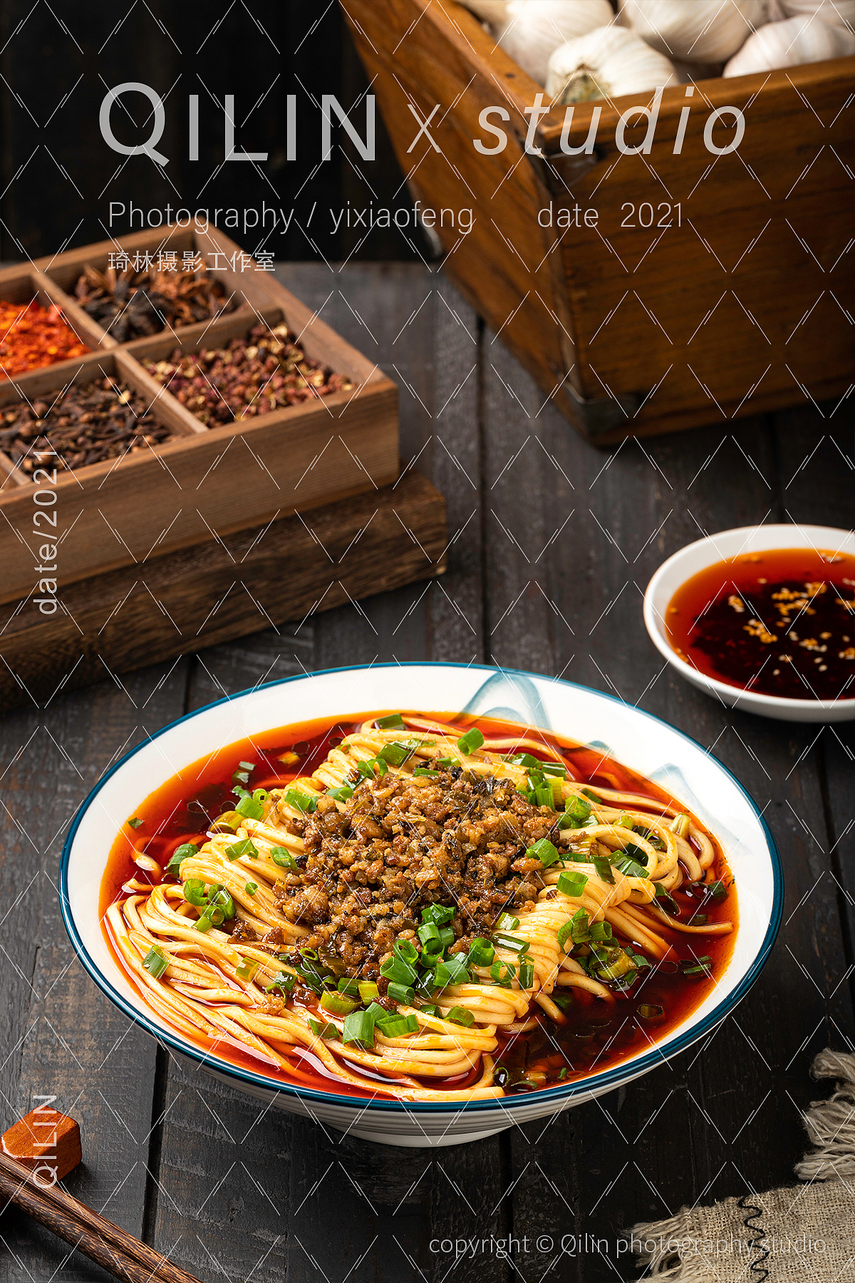 成都美食产品摄影:面条