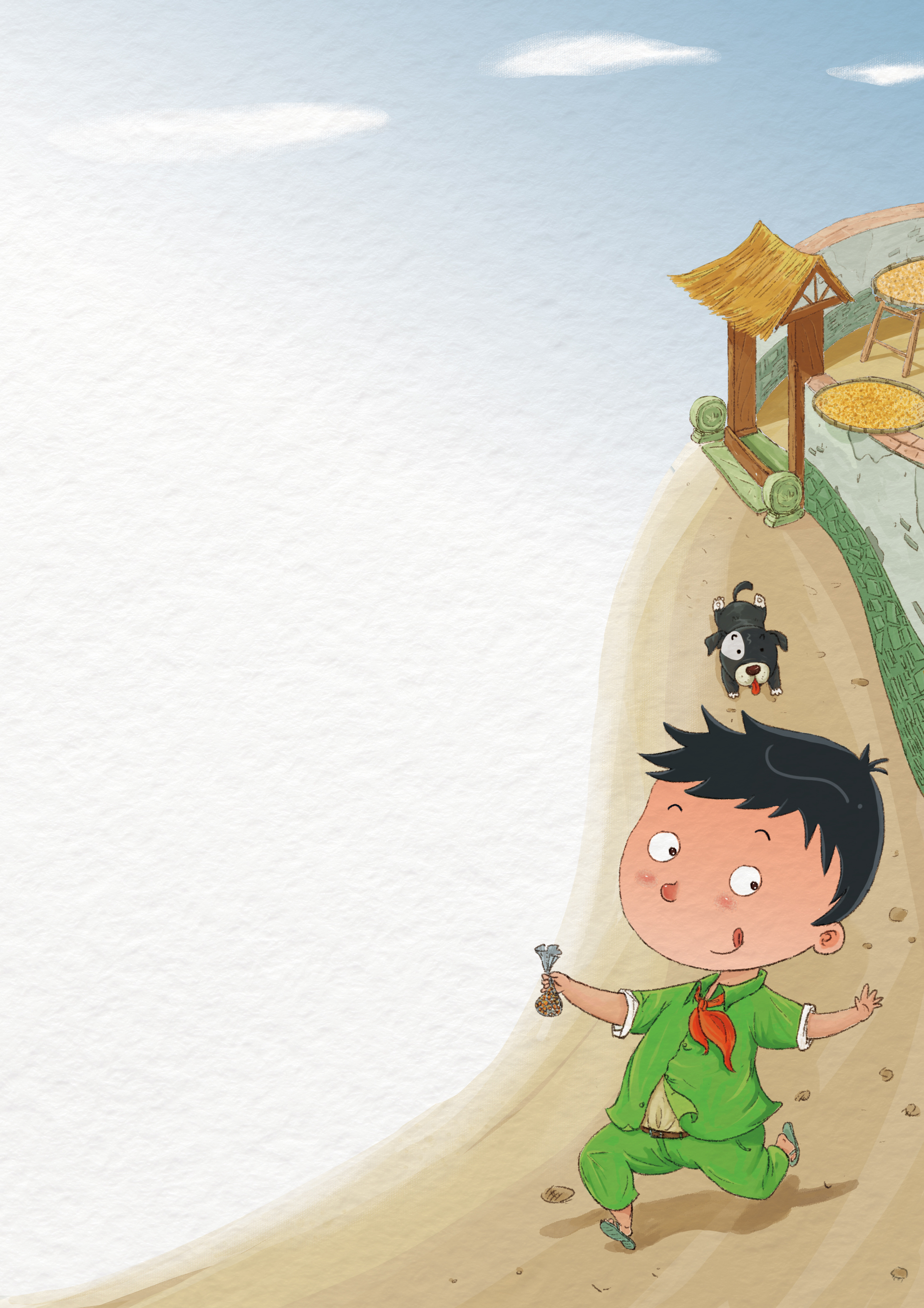 为少儿画王杂志绘制的部分插图.