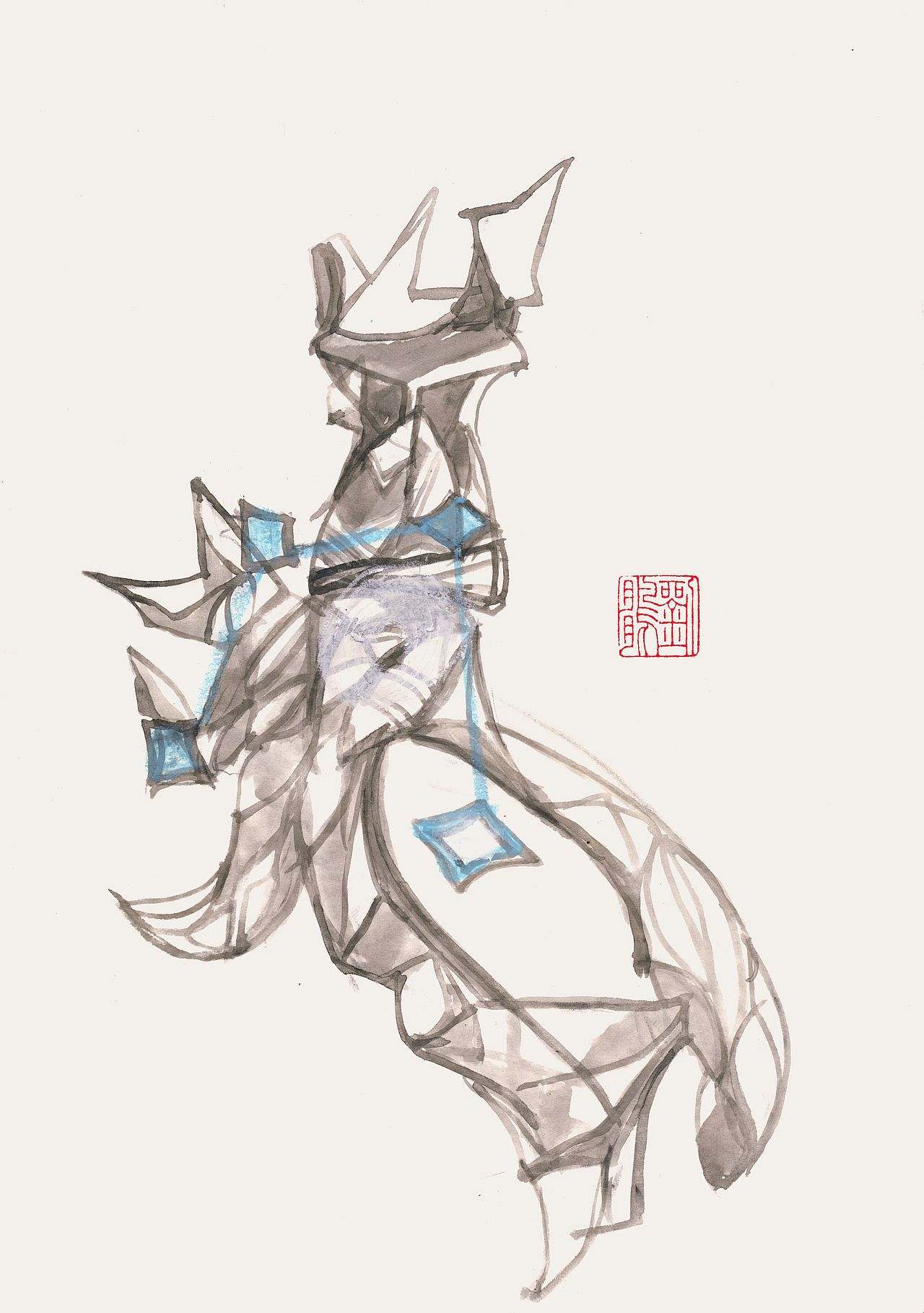 南方朱雀七宿之鬼金羊神祇名主鬼宿