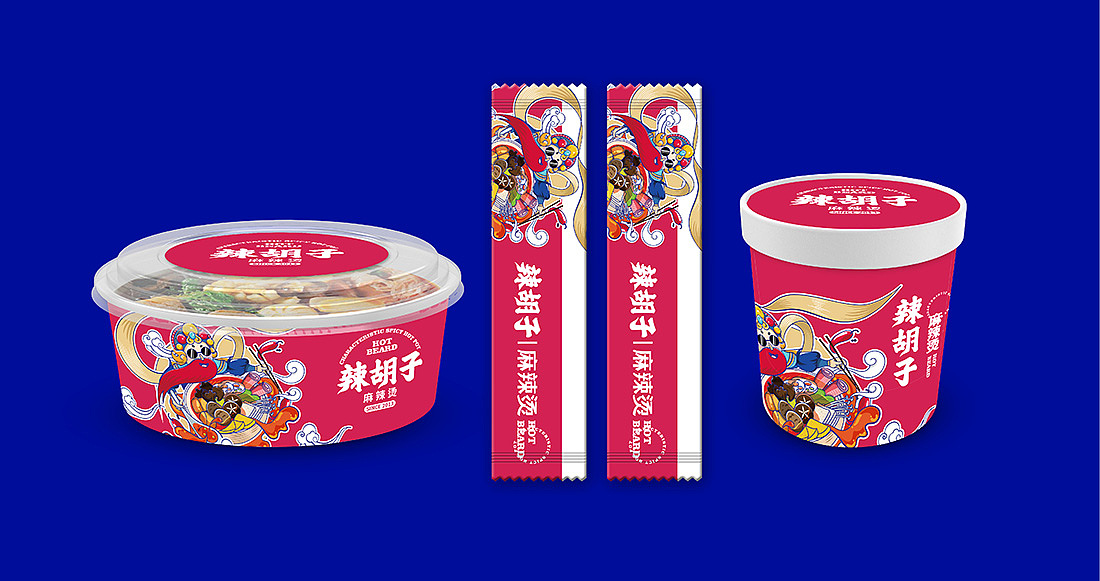 【连锁餐饮】新式麻辣烫连锁品牌形象VI设计