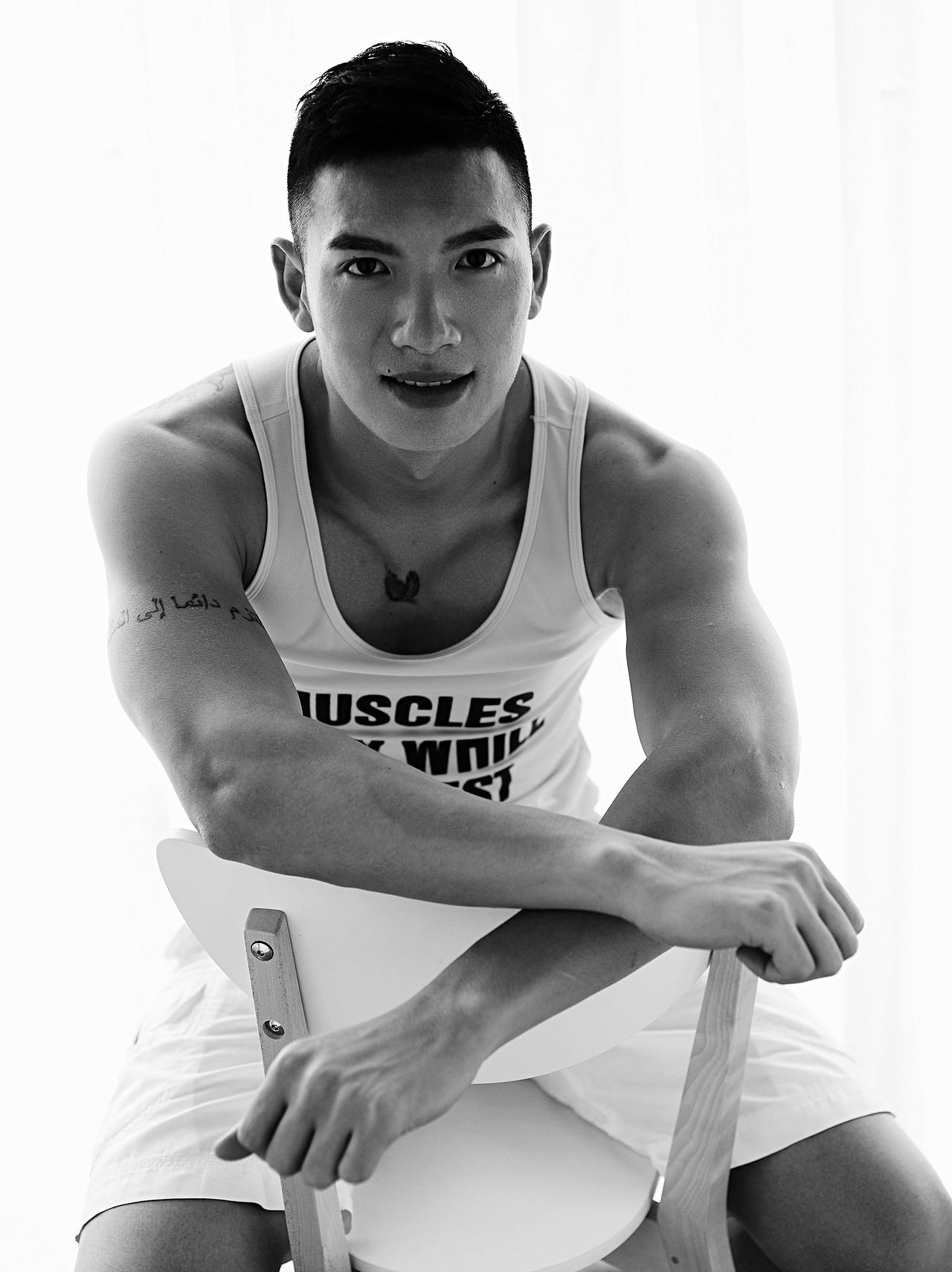 橙子部落产品代言拍摄