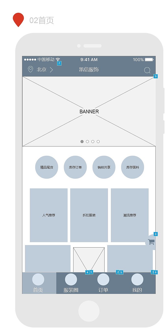 ui界面设计-app原型图_axure