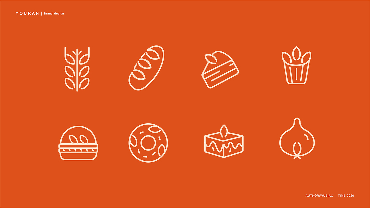 品牌设计-优然烘焙健康工坊